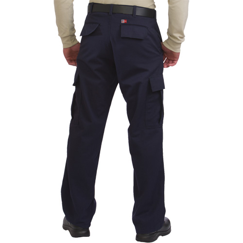 Pantalons cargo Westex UltraSoft, 30, x 36, Bleu marin, 12,4 cal/cm2 R.M.G. Prévention