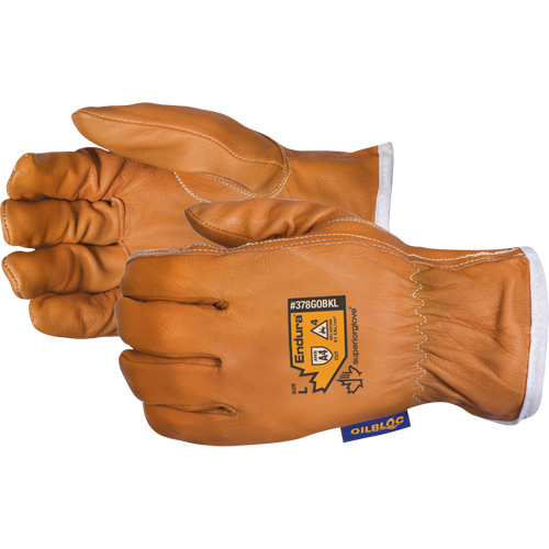 Gants de conducteur r&eacute;sistants aux arcs &eacute;lectriques Endura, Petit, Paume en Cuir fleur de ch&egrave;vre, Kevlar R.M.G. Prévention