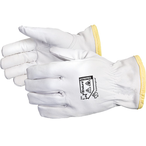 Gants de conducteur antistatiques et ignifuges Endura, Petit, Paume en Cuir fleur de ch&egrave;vre, Rhovyl R.M.G. Prévention