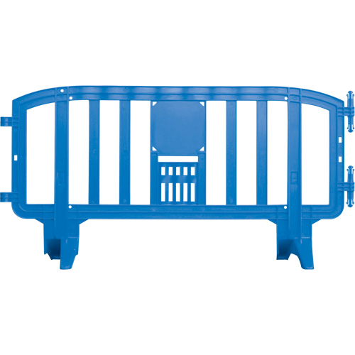 Barricade Movit, Emboîtables, 78" lo x 39" h, Bleu R.M.G. Prévention