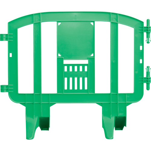 Minit Barricade, Interlocking, 49" L x 39" H, Green R.M.G. Prévention