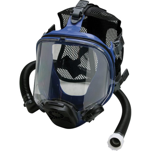 Respirateur &agrave; adduction d'air et masque complet, Silicone, Taille unique R.M.G. Prévention