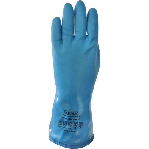 S022 Chemical-Resistant Gloves, Size 8, 11.8" L, PVC, Acrylic Inner Lining, Winter Weight R.M.G. Prévention
