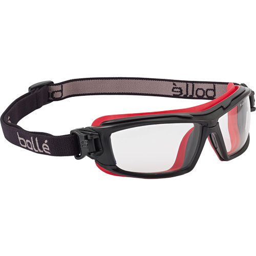 Ultim8 Safety Goggles, Clear Lens, Anti-Fog/Anti-Scratch, Closed Vent R.M.G. Prévention