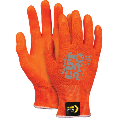 Cut Resistant Gloves, Size X-Small, 13 Gauge, Foam Nitrile Coated, Kevlar&reg; Shell, ASTM ANSI Level A4 R.M.G. Prévention