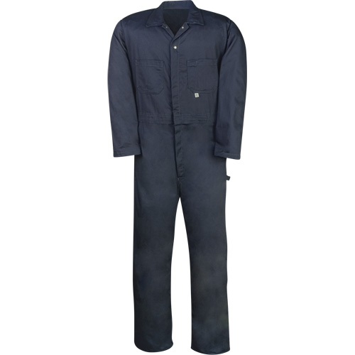 Industrial Work Coveralls, Men's, Navy Blue, Size 36 R.M.G. Prévention
