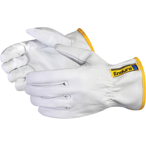 Gants de conducteur Endura, Petit, Paume en Cuir fleur de ch&egrave;vre R.M.G. Prévention