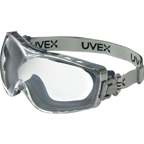 Uvex HydroShield&reg; Stealth&reg; OTG Safety Goggles, Clear Lens, Anti-Fog/Anti-Scratch, Indirect Vent R.M.G. Prévention
