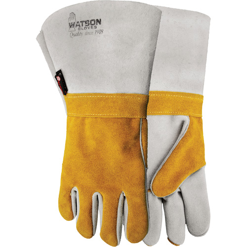 1034 Wopper Welding Gloves, Split Cowhide, Size 10 R.M.G. Prévention