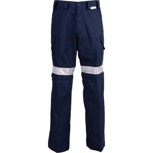 High Visibility Pants, Poly-Cotton, 34, Navy Blue R.M.G. Prévention