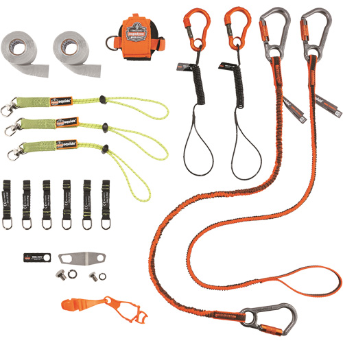 Trousse de longes de fixation d'outils pour maçon et cimentier-finisseur 3184 Squids R.M.G. Prévention