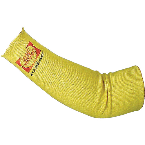 Manchons tubulaire 1 &eacute;paisseur, Kevlar, 10", ANSI niveau 3/ASTM F-1790, Jaune R.M.G. Prévention