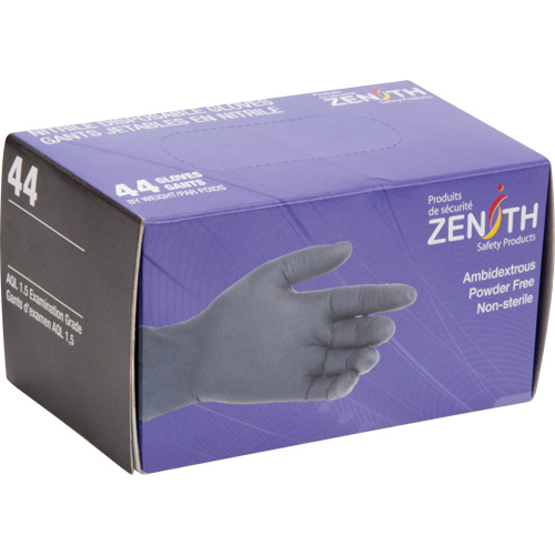 Vending Pack Disposable Gloves, 2X-Large, Nitrile, 5-mil, Powder-Free, Black R.M.G. Prévention
