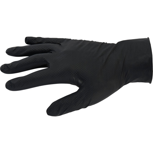 Gants jetables Kraken Grip G10 KleenGuard, Petit, Nitrile, 6 mils, Sans poudre, Noir R.M.G. Prévention