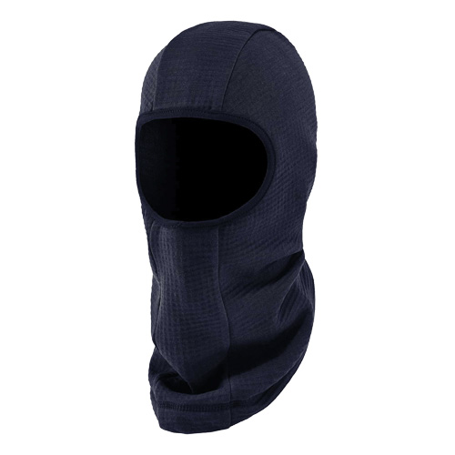 N-Ferno&reg; Dual Hazard Balaclava Face Mask, Navy Blue, Fleece R.M.G. Prévention