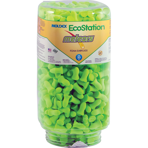 EcoStation Meteors&reg; Earplug Refill, Bulk - Canister R.M.G. Prévention