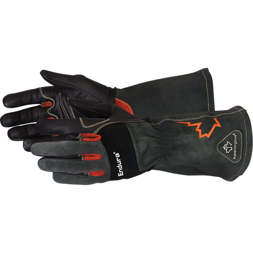 Gant Endura pour soudage &agrave; l'arc TIG et t&acirc;ches multiples, Cuir fleur de ch&egrave;vre, Taille Petit R.M.G. Prévention