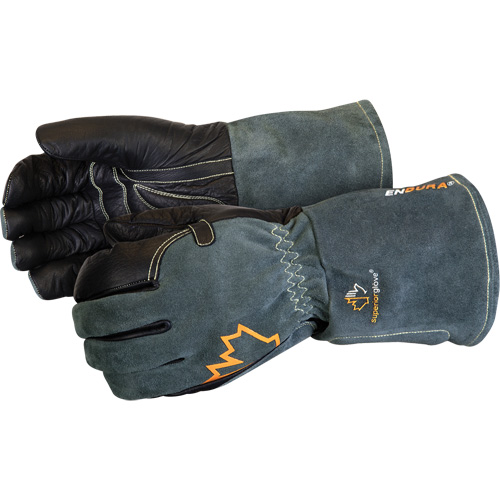 Endura&reg; Mig Welding Gloves, Grain Cowhide, Size Medium R.M.G. Prévention