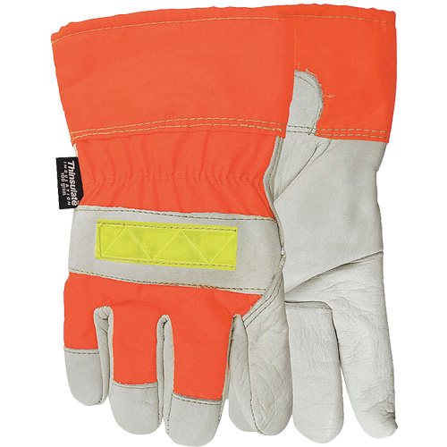 Gants dhiver Flashback, Grand, Paume en Cuir fleur de vache, Doublure en Thinsulate R.M.G. Prévention