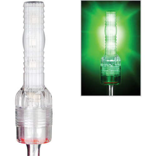 Tiges de s&eacute;curit&eacute; avec lumi&egrave;re DEL tr&egrave;s visibles Safety Whip R.M.G. Prévention