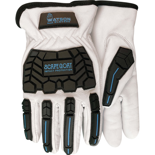 Gants antichocs isol&eacute;s Scape Goat, Petit, Paume en Ch&egrave;vre, Poignet &agrave; enfiler R.M.G. Prévention