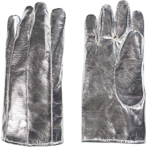 Gants r&eacute;sistants &agrave; la chaleur, Aluminis&eacute;/Kevlar, Taille unique, Prot&egrave;ge jusqu'&agrave; 800° F (426.66° C) R.M.G. Prévention