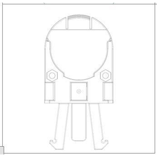 Adaptateur de casque de s&eacute;curit&eacute; pour serre-t&ecirc;tes VeriShield de Howard Leight R.M.G. Prévention