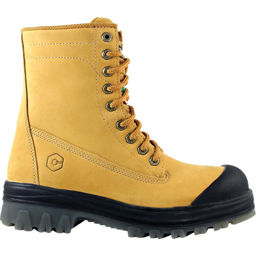 Bottes de travail Dynamic, Cuir, Embout Acier, Taille 7 R.M.G. Prévention