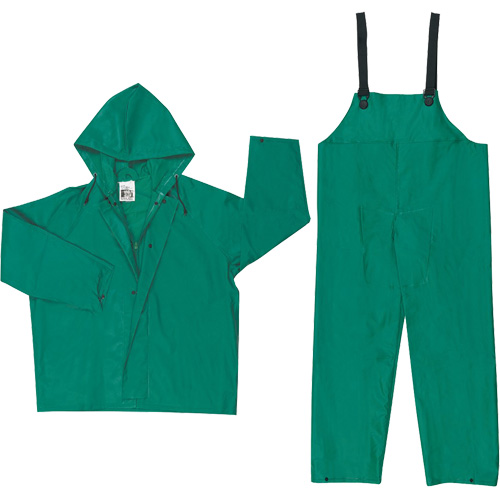 Dominator Limited Flammability Rain Suit, Large, Green R.M.G. Prévention