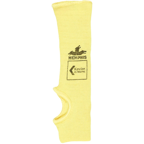 Safety Cut Pro Single-Ply Cut Resistant Sleeve, Kevlar&reg;, 10", ASTM ANSI Level A2, Yellow R.M.G. Prévention