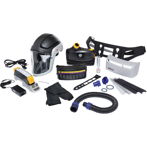 Versaflo TR Series Heavy Industry PAPR Kit, Hard Hat & Faceshield, Lithium-Ion Battery R.M.G. Prévention