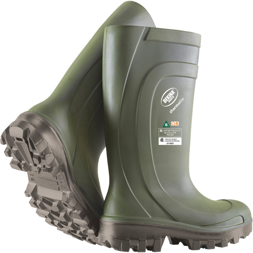 Thermolite Insulated Safety Boots, Polyurethane, Composite Toe, Size 8, Puncture Resistant Sole R.M.G. Prévention