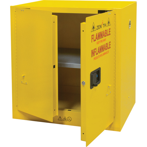 Armoire pour produits inflammables, 22 gal., 2 Porte(s), 35" La x 35" h x 22" p R.M.G. Prévention