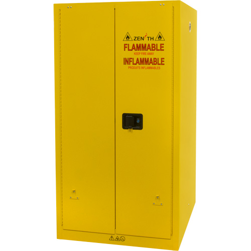 Armoire pour produits inflammables, 60 gal., 2 Porte(s), 34" La x 65" h x 34" p R.M.G. Prévention