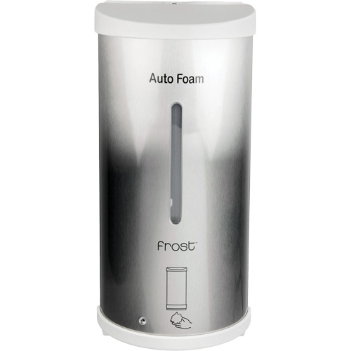 Foam Soap & Sanitizer Dispenser, Touchless, 800 ml Capacity, Bulk Format R.M.G. Prévention