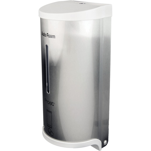Foam Soap & Sanitizer Dispenser, Touchless, 800 ml Capacity, Bulk Format R.M.G. Prévention