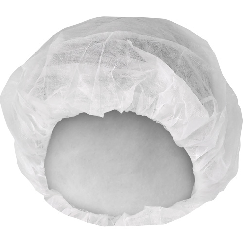 Bonnets bouffants &agrave; usage l&eacute;ger KleenGuard A10, SMMMS, 21", Blanc R.M.G. Prévention