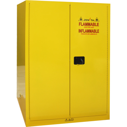 Armoire pour produits inflammables, 90 gal., 2 Porte(s), 43" La x 66" h x 34" p R.M.G. Prévention