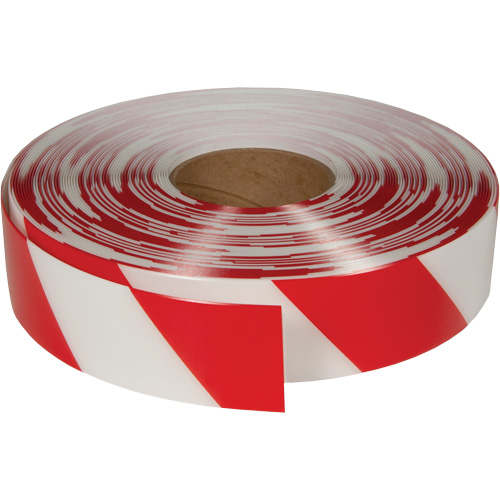 ArmorStripe&reg; Ultra Durable Floor Tape, 2" x 100', PVC, Red and White R.M.G. Prévention