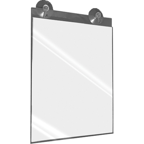 Porte-enseigne &agrave; ventouses R.M.G. Prévention