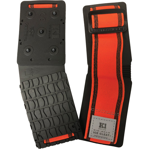 Mid-Sole Slim Ice Cleat, Tungsten Carbide, Stud Traction, One Size R.M.G. Prévention