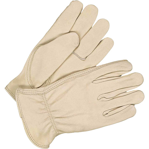 Gants de conducteur traditionnels, 2T-Grand, Paume en Cuir fleur de vache R.M.G. Prévention