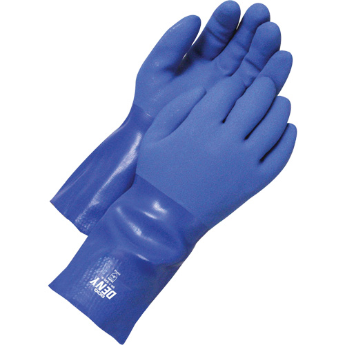 Deny Coated Gloves, 9, PVC Coating, Cotton Shell R.M.G. Prévention