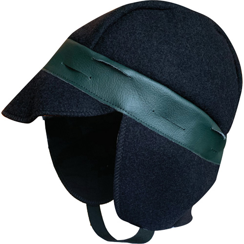 Safety Helmet Winter Liner, Sheep Lining, One Size, Navy Blue R.M.G. Prévention