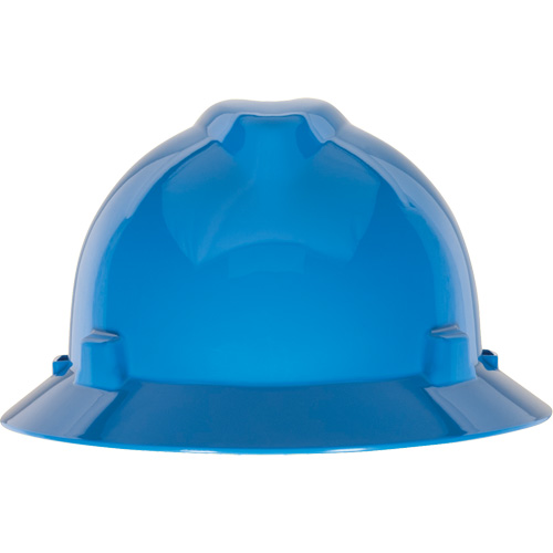 Casque de s&eacute;curit&eacute; &agrave; fente et bordure compl&egrave;te V-Gard, Suspension &agrave; douille, Non ventil&eacute; R.M.G. Prévention