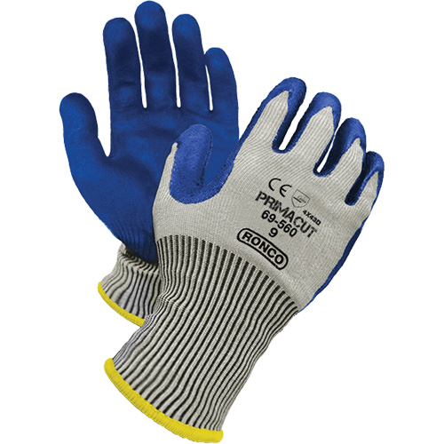 Gants r&eacute;sistant &agrave; la coupe PrimaCut, Taille 9, Calibre 13, Rev&ecirc;tement Nitrile, Enveloppe en PEHP, ANSI/ISEA 105 niveau 4/EN 388 niveau 5 R.M.G. Prévention