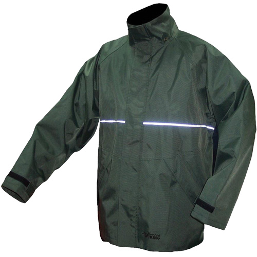 Manteau imperm&eacute;able Journeyman, Nylon, Moyen, Vert R.M.G. Prévention