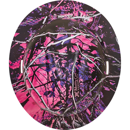 Casque de s&eacute;curit&eacute; &agrave; bordure compl&egrave;te Hydro Dip V-Gard, R&eacute;pond aux normes CSA type 1, Suspension Rochet, Non ventil&eacute; R.M.G. Prévention