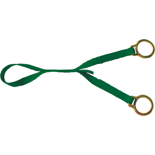 Extension avec anneau en D double, Anneau en D, Usage Temporaire R.M.G. Prévention