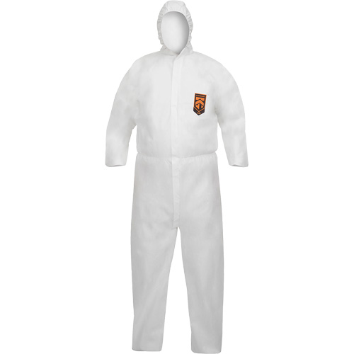 KleenGuard A40 Disposable Coveralls, Medium, White, Microporous R.M.G. Prévention